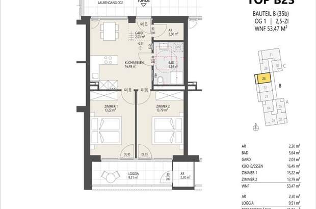 Eigentumswohnung in 6020 Innsbruck (Bild 3)