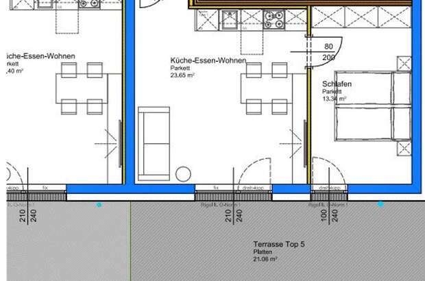 Wohnung mit Balkon mieten in 4600 Wels (Bild 5)