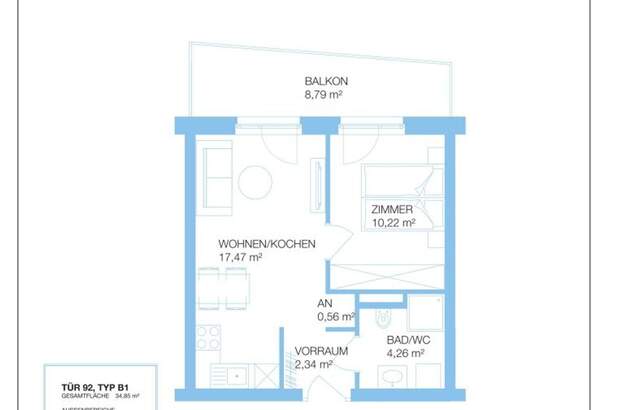 Wohnung mit Balkon kaufen in 8054 Graz (Bild 5)