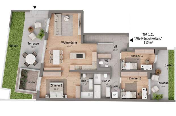 Wohnung kaufen in 1210 Wien (Bild 4)