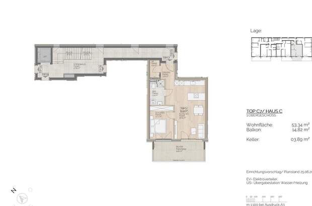 Wohnung mit Balkon kaufen in 5310 St. Lorenz (Bild 4)
