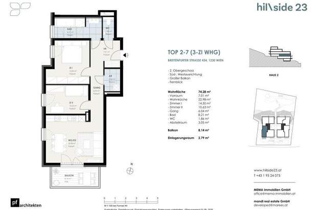 Terrassenwohnung kaufen in 1230 Wien (Bild 1)