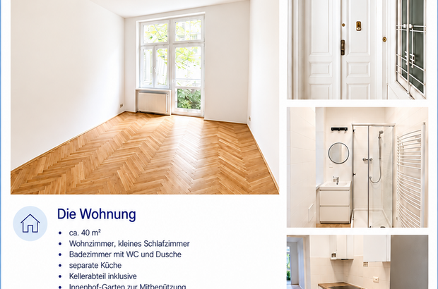 Altbauwohnung mieten in 1180 Wien