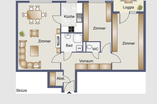 Mietwohnung in 1050 Wien (Bild 1)