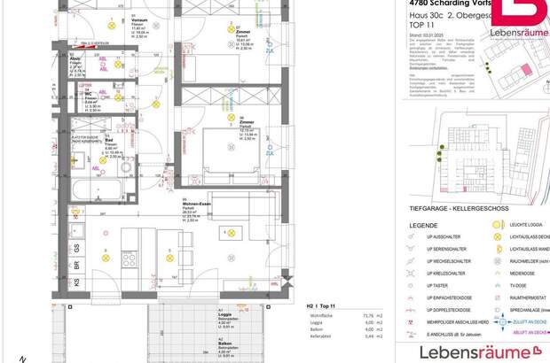 Wohnung mit Balkon kaufen in 4780 Schärding (Bild 4)