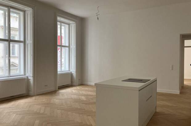 Altbauwohnung mit Balkon mieten in 1010 Wien (Bild 1)