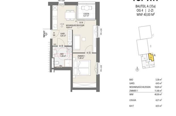 Wohnung mit Balkon kaufen in 6020 Innsbruck (Bild 5)