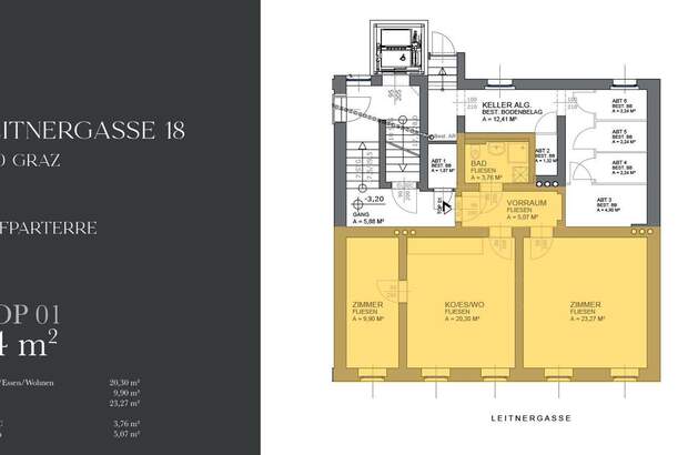 Altbauwohnung kaufen in 8010 Graz (Bild 1)
