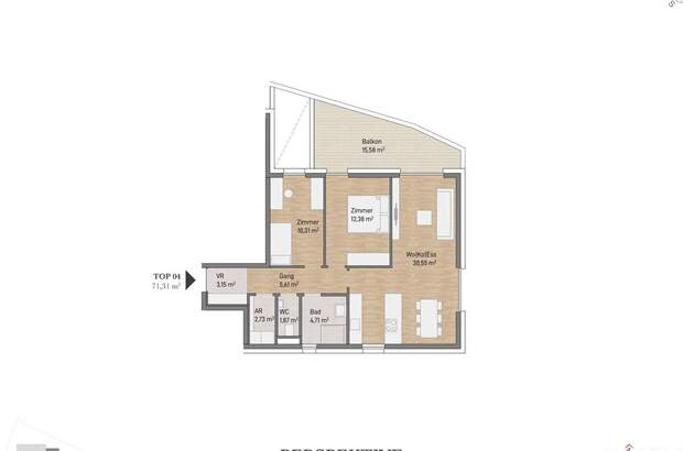 Wohnung mit Balkon kaufen in 8042 Graz (Bild 4)