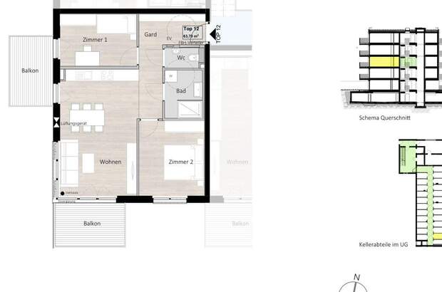 Wohnung mit Balkon kaufen in 6020 Innsbruck (Bild 5)
