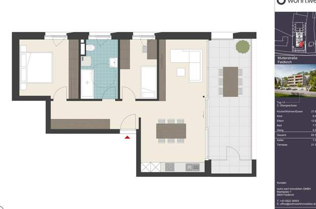 Wohnung mieten in 6800 Feldkirch (Bild 4)