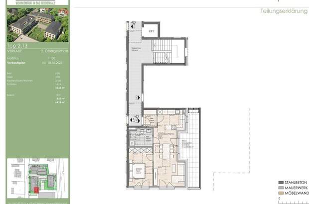 Wohnung mit Balkon kaufen in 83435 Bad Reichenhall (Bild 2)