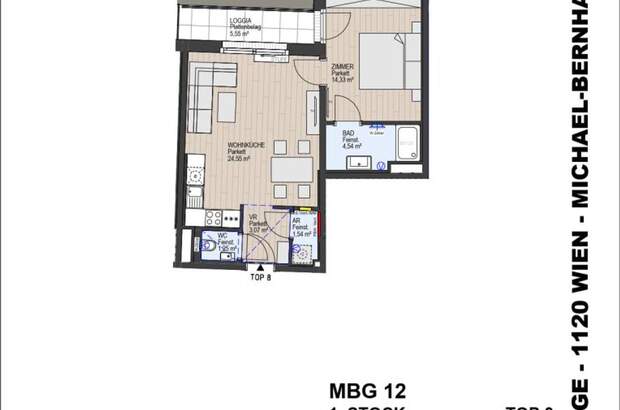 Wohnung mit Balkon kaufen in 1120 Wien (Bild 2)
