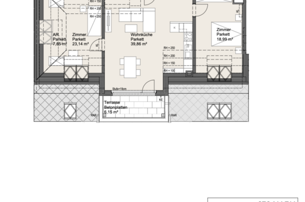 Terrassenwohnung kaufen in 1210 Wien (Bild 4)
