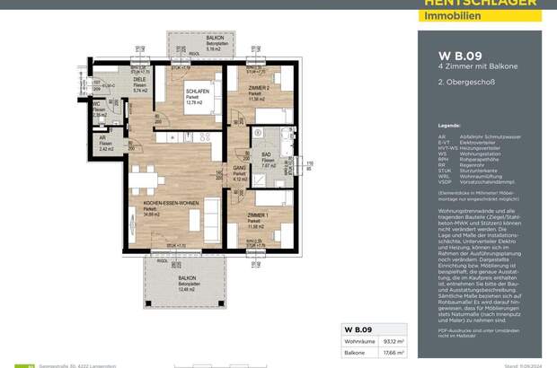 Wohnung mit Balkon kaufen in 4111 Walding (Bild 5)