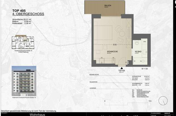 Wohnung mit Balkon mieten in 5020 Salzburg (Bild 5)