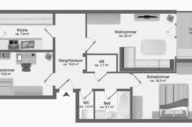 Wohnung mieten in 9900 Lienz (Bild 1)