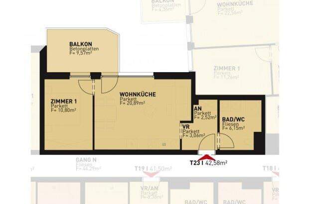 Terrassenwohnung kaufen in 1210 Wien (Bild 1)
