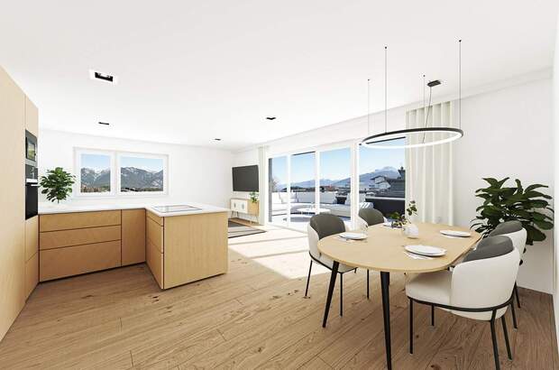 Terrassenwohnung kaufen in 6173 Oberperfuss (Bild 4)