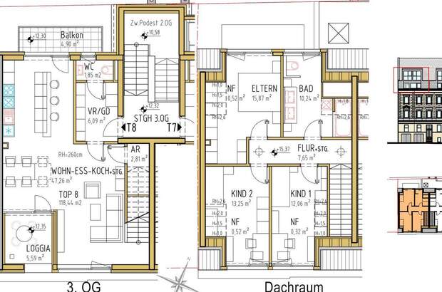 Altbauwohnung mit Balkon kaufen in 4020 Linz (Bild 2)