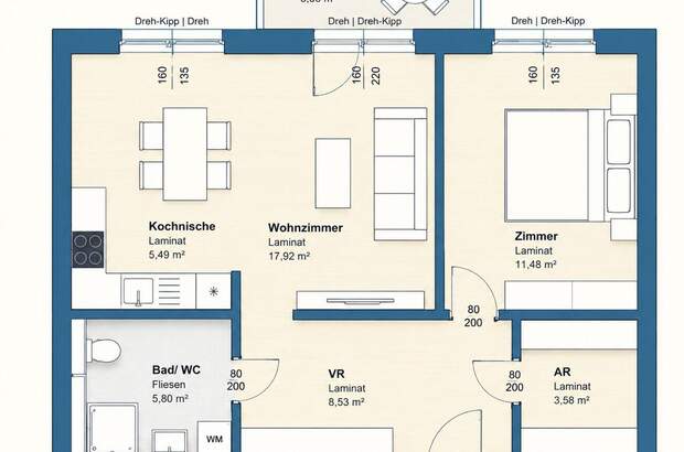 Wohnung mieten in 8020 Graz (Bild 1)
