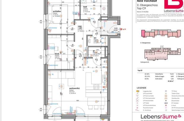Wohnung mit Balkon mieten in 4655 Vorchdorf (Bild 3)