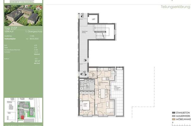 Wohnung mit Balkon kaufen in 83435 Bad Reichenhall (Bild 2)