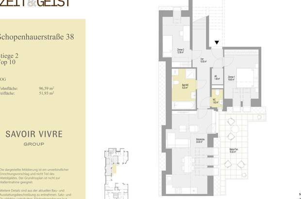 Wohnung mit Balkon mieten in 1180 Wien (Bild 5)