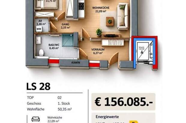 Wohnung kaufen in 5280 Braunau (Bild 3)