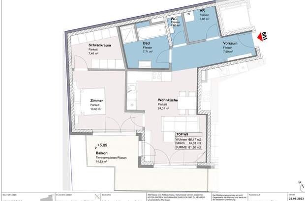 Wohnung mit Balkon kaufen in 3400 Klosterneuburg (Bild 4)