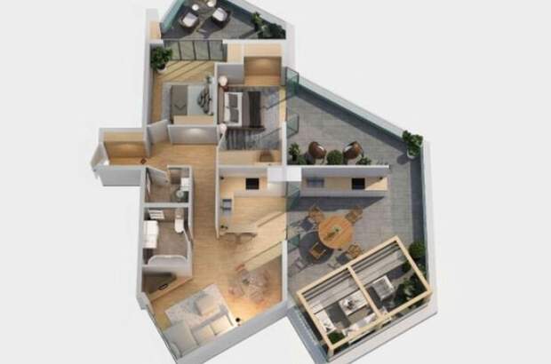 Wohnung mit Balkon kaufen in 85320 Tivat (Bild 5)