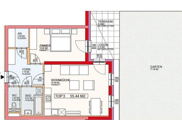 Mietwohnung in 2842 Edlitz (Bild 5)