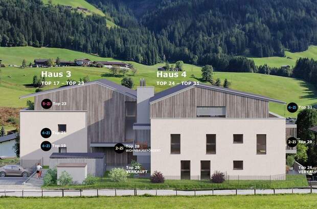 Wohnung mit Balkon kaufen in 6311 Oberau (Bild 5)