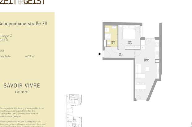 Wohnung mieten in 1180 Wien (Bild 5)