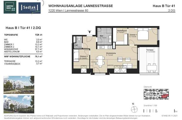Mietwohnung in 1220 Wien (Bild 2)