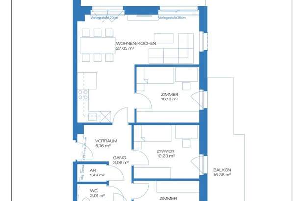 Wohnung mit Balkon kaufen in 8055 Graz (Bild 5)