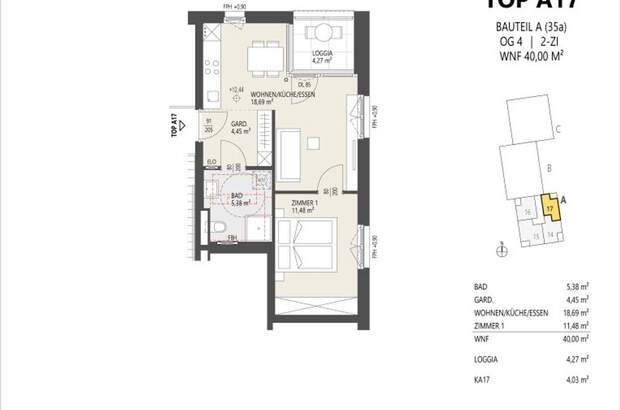 Wohnung mit Balkon kaufen in 6020 Innsbruck (Bild 2)