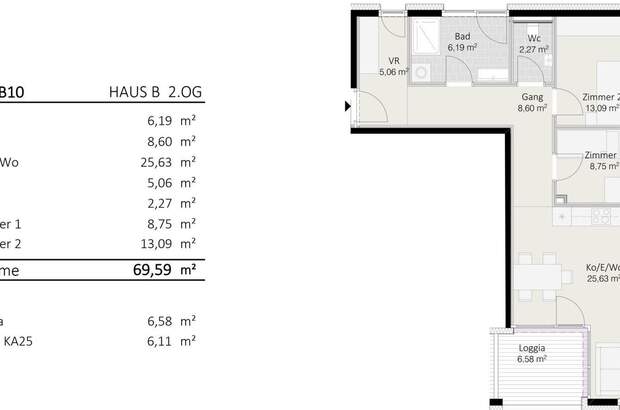 Wohnung mit Balkon kaufen in 6112 Wattens (Bild 3)