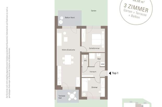 Wohnung mit Balkon kaufen in 8010 Graz (Bild 5)