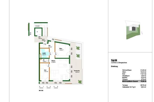 Terrassenwohnung kaufen in 6410 Telfs (Bild 4)