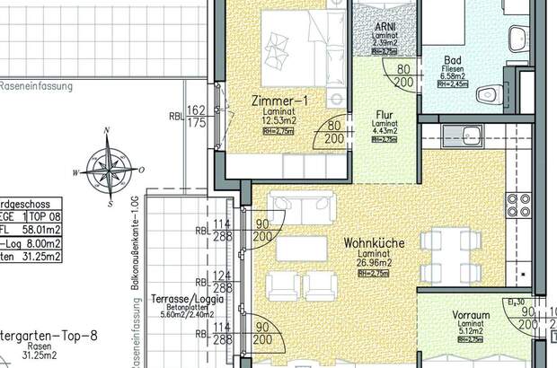 Mietwohnung in 3133 Traismauer (Bild 2)