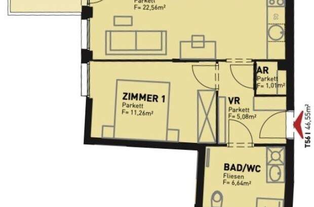 Terrassenwohnung kaufen in 1210 Wien (Bild 1)