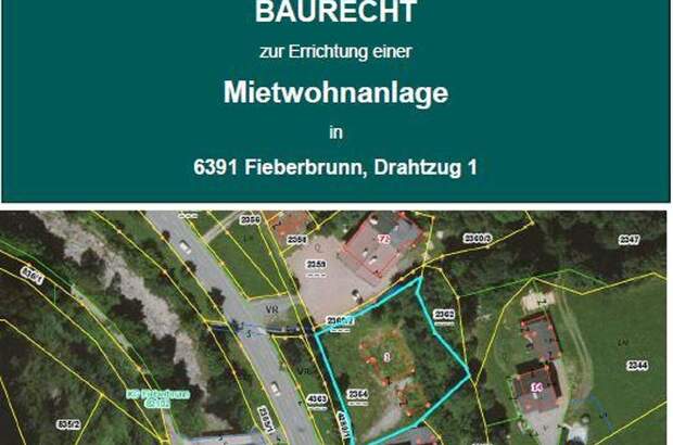 Grundstück mieten in 6391 Fieberbrunn