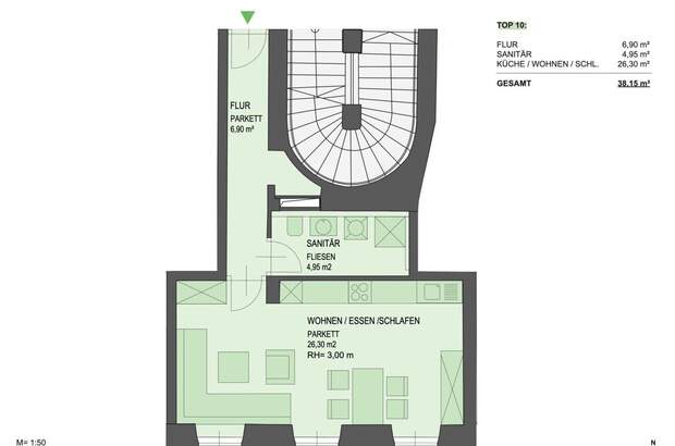 Altbauwohnung mieten in 8020 Graz (Bild 5)