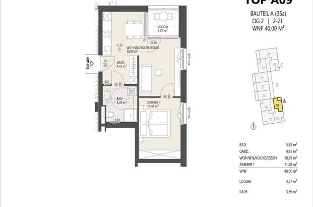 Wohnung mit Balkon kaufen in 6020 Innsbruck (Bild 2)