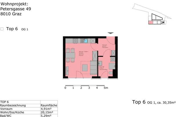 Wohnung mit Balkon kaufen in 8010 Graz (Bild 3)