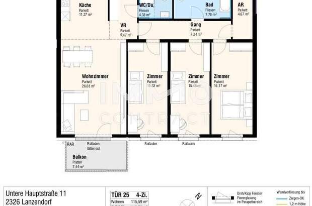 Eigentumswohnung in 2326 Lanzendorf