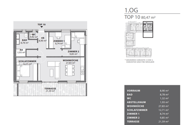 Terrassenwohnung kaufen in 8280 Fürstenfeld (Bild 1)
