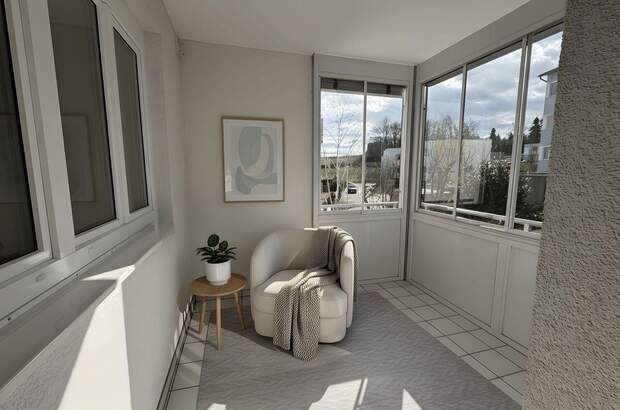 Wohnung mit Balkon kaufen in 4600 Thalheim (Bild 1)