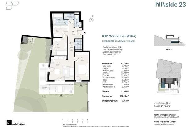 Terrassenwohnung kaufen in 1230 Wien (Bild 1)